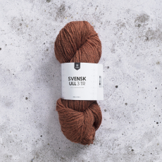Svensk Ull 3 tr 100g Copper Mine