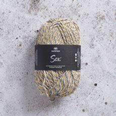 Sox 50g natural mustard grey