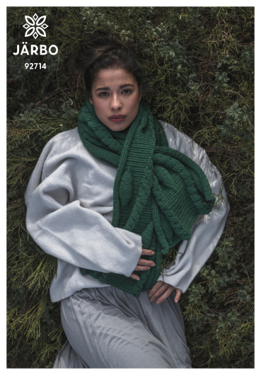 Skogsek - gehäkelter Schal