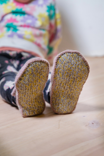 Pointe Mini - Hausschuhe im Ballerinastil für Kinder