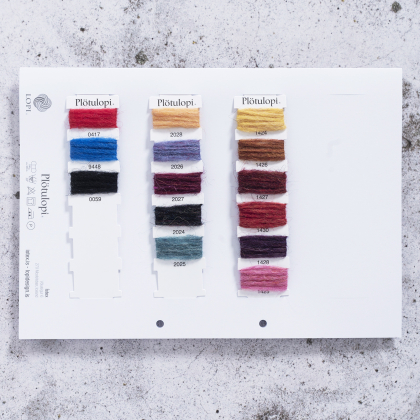Farbkarte Ístex Plötulopi 100g