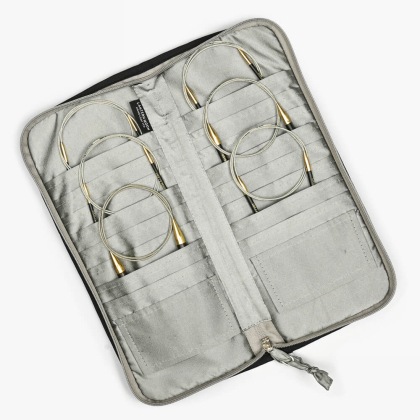 Etui für Rundstricknadeln - Ikat