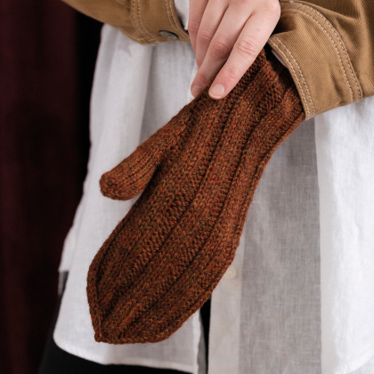 Verona - Fäustlinge im Rippenmuster