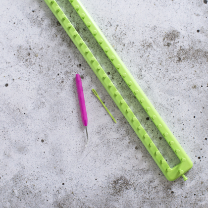 Strickrahmen 56x5cm mit Hakennadel