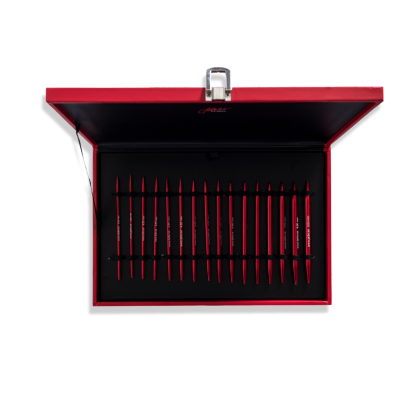 Röd Nadelspitzenset Deluxe