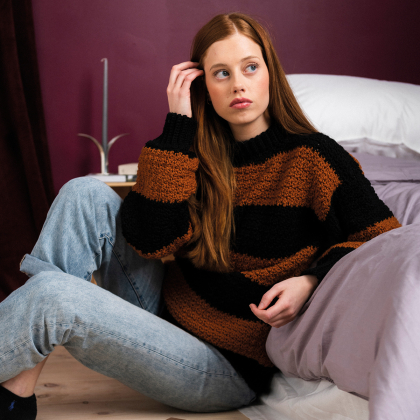 Fano - gehäkelter Pullover