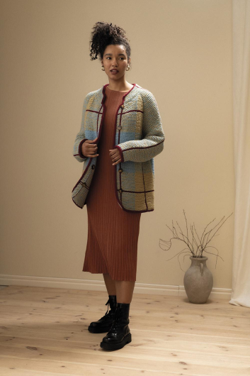 Thistle Thorn Jacket - Kraus rechts gestrickte Jacke