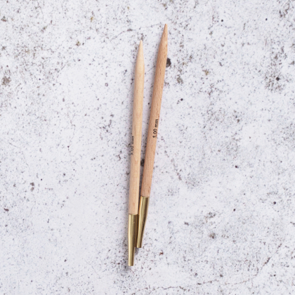 KnitPro Basix Birch Nadelspitzen Standard