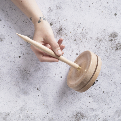 Garnabroller Holz natur