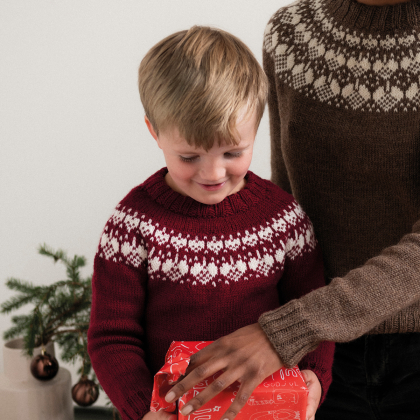 Vällingby Mini - Weihnachtspullover für Kinder