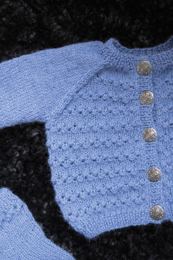 Inga – Babystrickjacke