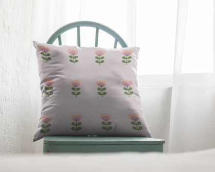 Daisy - Stick-Set für Kissenbezug