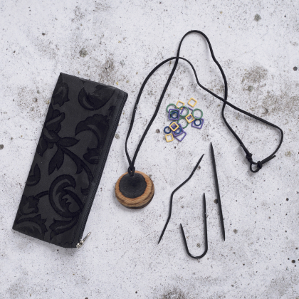 Magnetische Kette "Natural Hues" mit Zubehör - Farbe natur