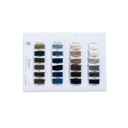 Farbkarte Ístex Plötulopi 100g