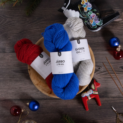 Julvanten 2024 – Farbkombination Dalajul