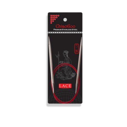 ChiaoGoo SS RED Lace Rundstricknadeln