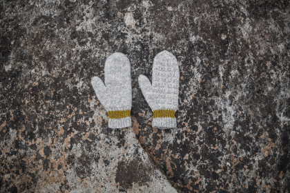 Glaciär - gefütterte Fäustlinge