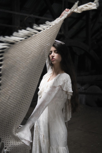 Klenod - gehäkeltes Tuch