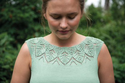 Humle - Top mit Lochmuster