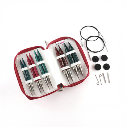 KnitPro Dreamz Chunky - Set mit Nadelspitzen (5 Paar, 13 cm)