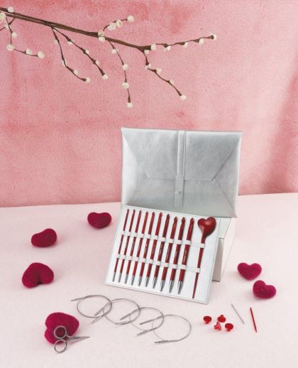 KnitPro Amore - Set mit tunesischen Häkelnadeln