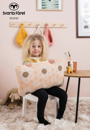 Bogotá - gehäkeltes Kissen