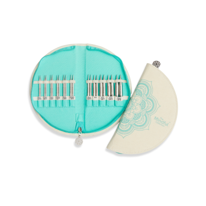 Mindful Warmth - Set mit kurzen Nadelspitzen (11 Paar) und Zubehör