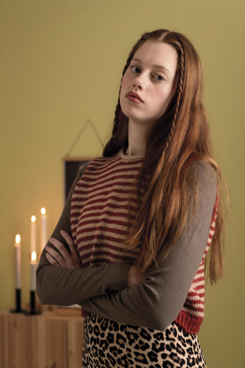 Rowan Berry Vest - Slipover