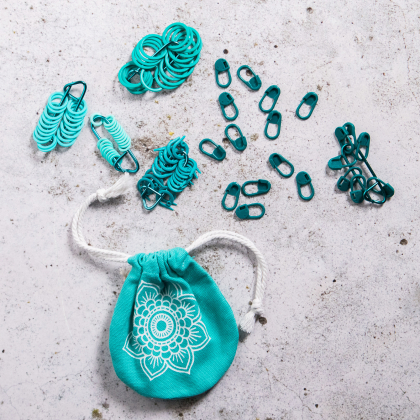 Mindful Maschenmarkierer in unterschiedlichen Größen (100 St.)