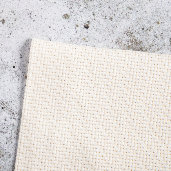 Stickstoff 8ct Aida 3,25 Stiche/cm - 130 x 100 cm Beige