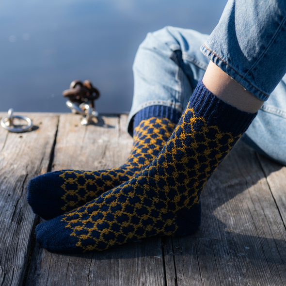 Arabesque – gemusterte Socken