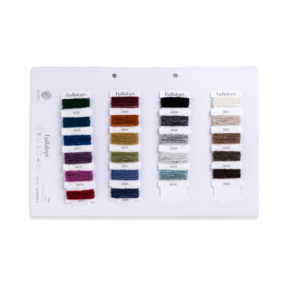 Farbkarte Ístex Fjallalopi 50g