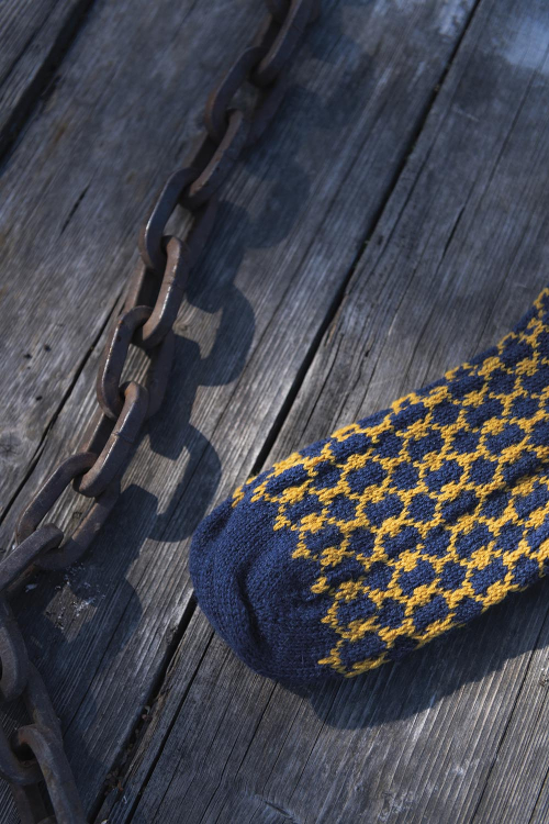 Arabesque – gemusterte Socken