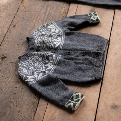 Malm - Strickjacke mit Binge-Muster