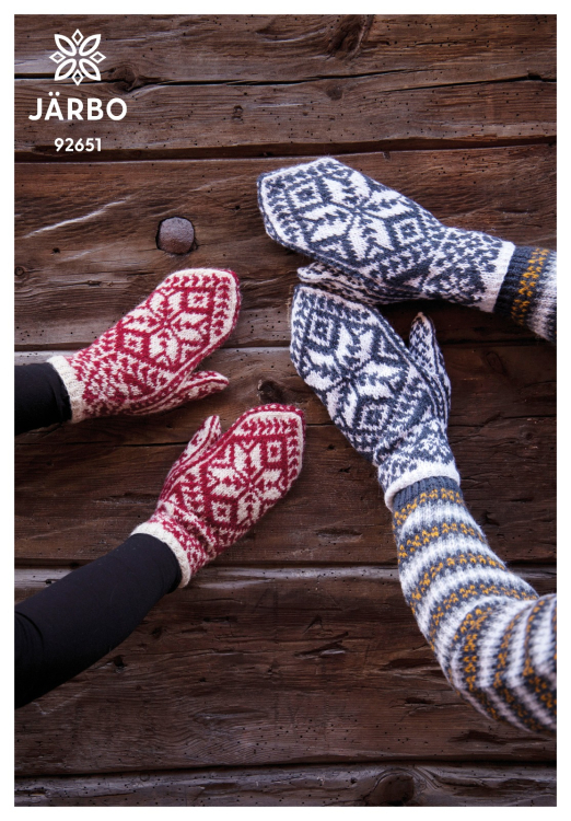 Sirapssnitt - Fäustlinge