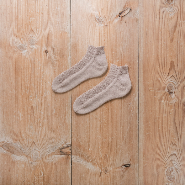 Dans - Socken mit Strukturmuster