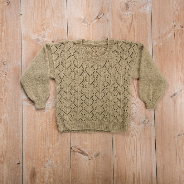 Vila - Pullover mit Lochmuster