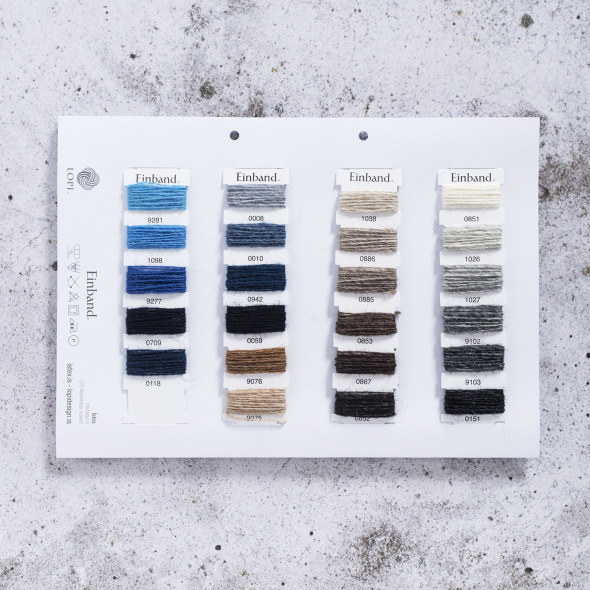 Farbkarte Ístex Einband 50g