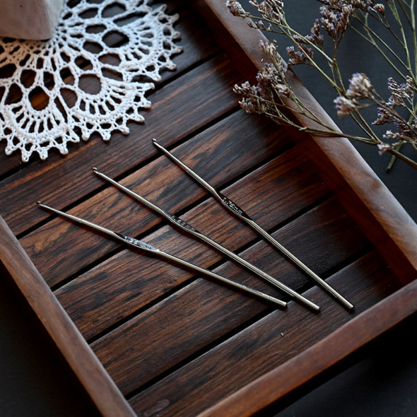 KnitPro Häkelnadel aus Stahl