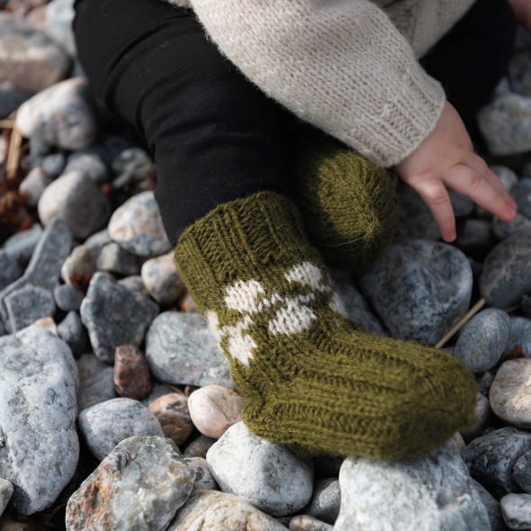 Dyning - gestrickte Kindersocken