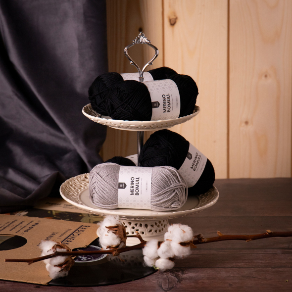 Garnpaket Sommarkoftan: Granit - Granit