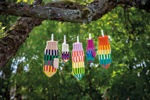 Skyskrapa - bunte Fäustlinge für Groß und Klein