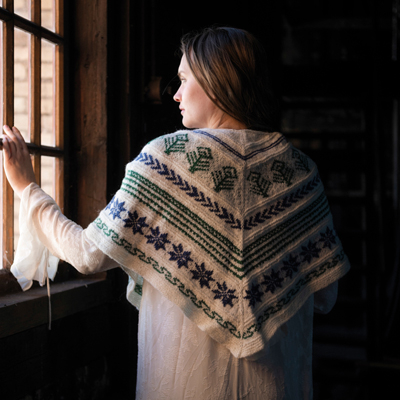 Verk - gemustertes Tuch