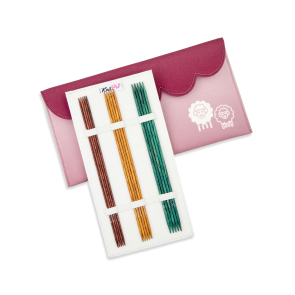 KnitPro Dreamz Starter - Set mit Nadelspielen (6 St., 20 cm)