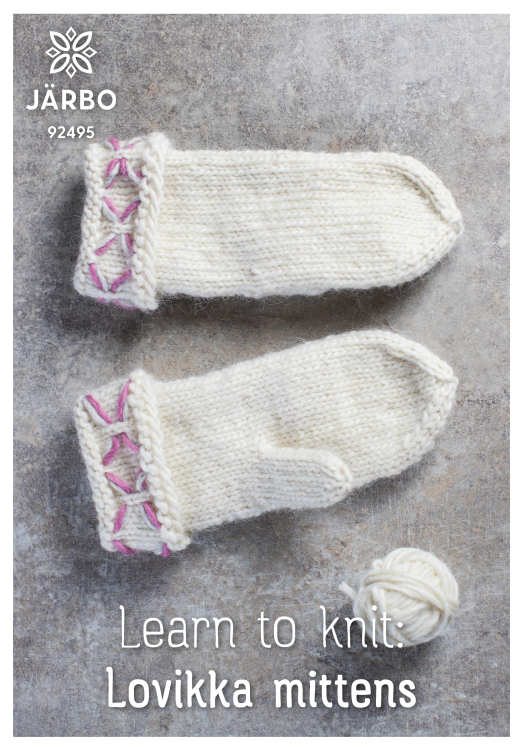 Stricken lernen - Fäustlinge "Lovikkavantar"