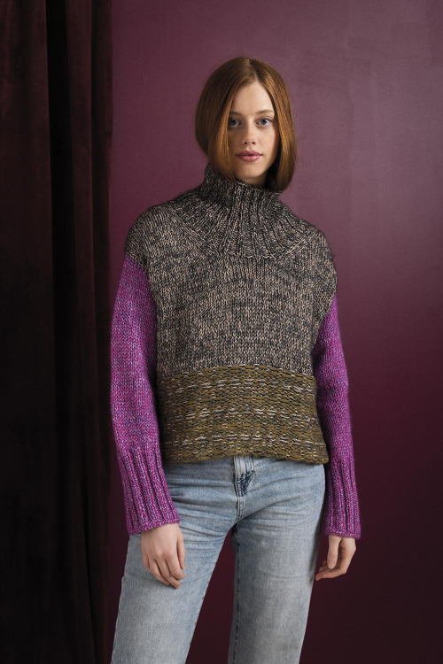 Salerno - Oversized Rollkragenpullover