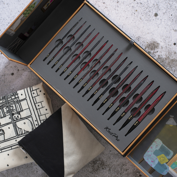 KnitPro Knit & Purr Nadelspitzenset