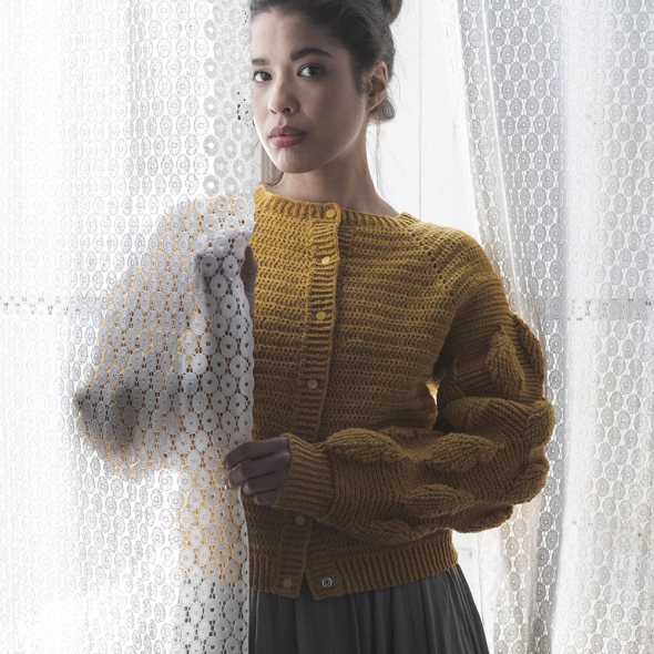 Guldek - gehäkelter Cardigan