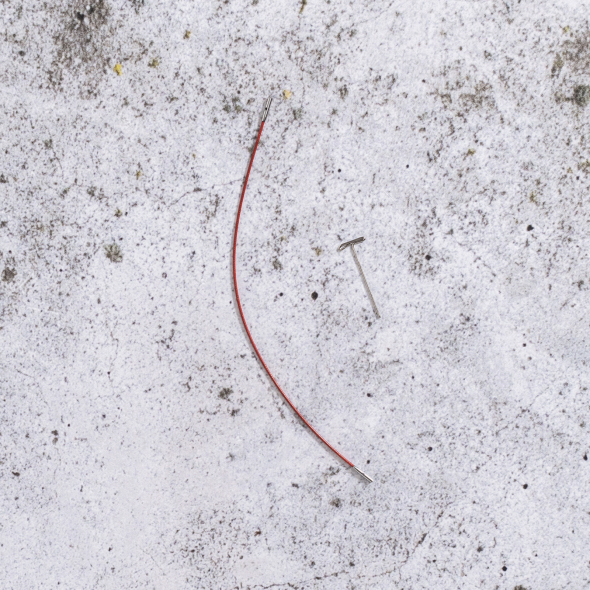 ChiaoGoo TWIST Red - austauschbares Seil für Nadelspitzen