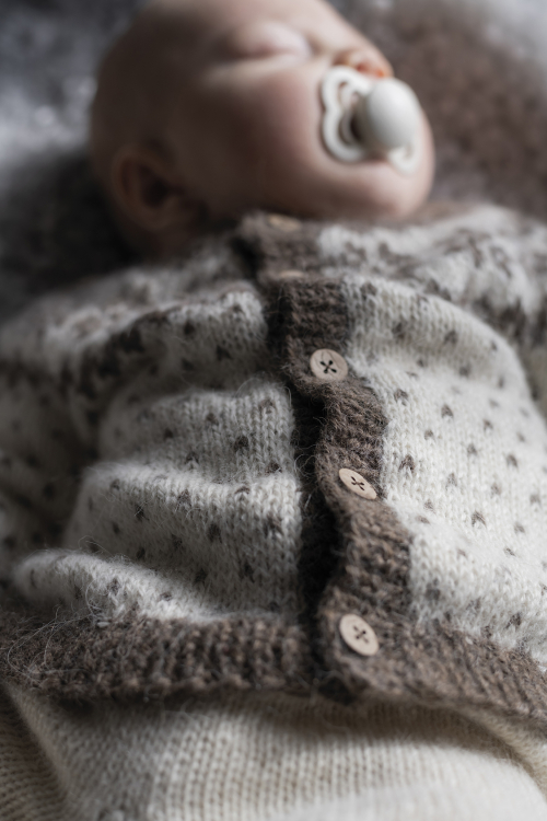 Vetle - Babystrickjacke